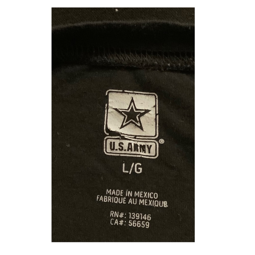 U.S. Army Black Short Sleeve Tee - Picture 2 of 5